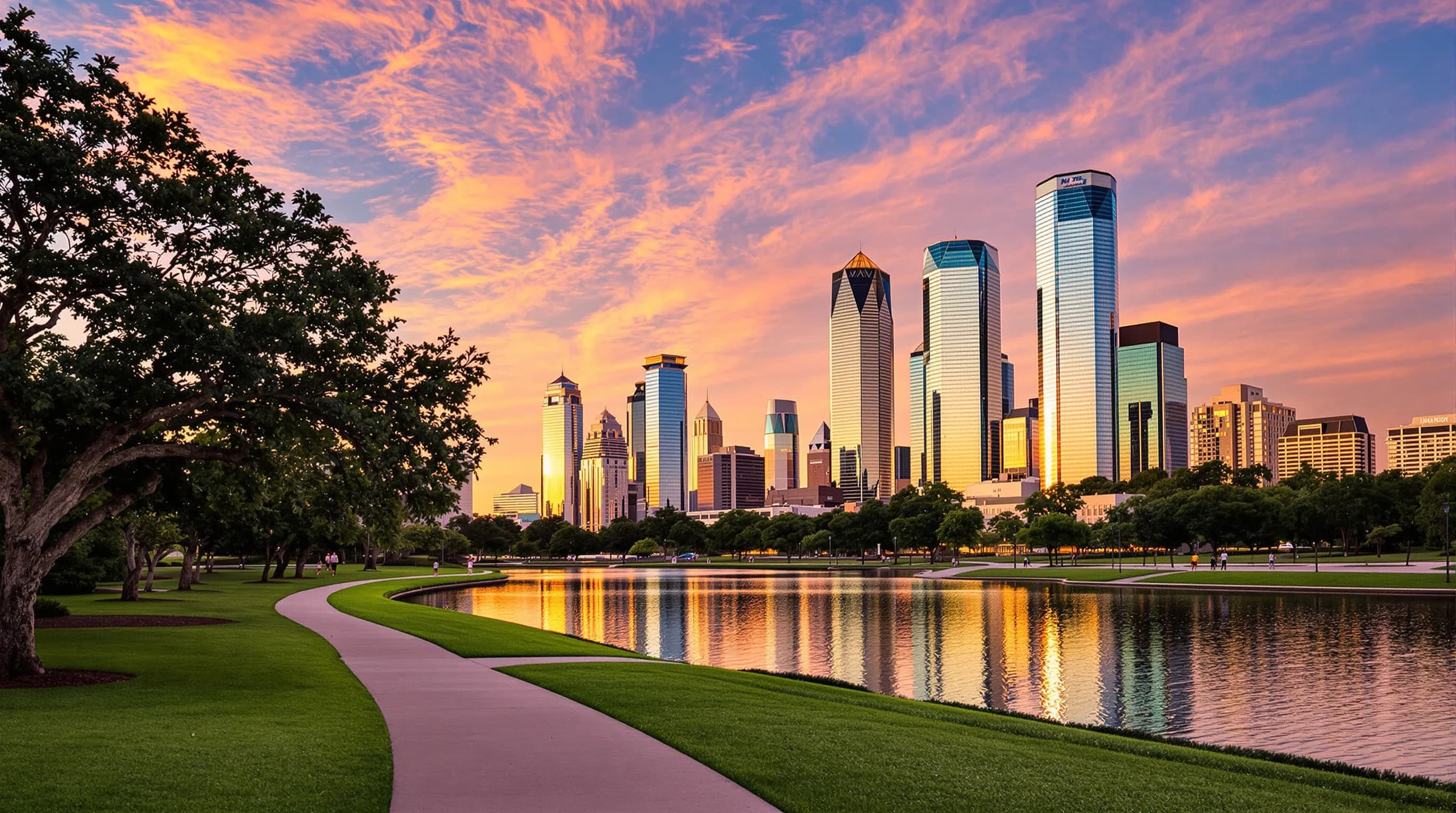 Houston, Texas skyline — find licensed pest control companies