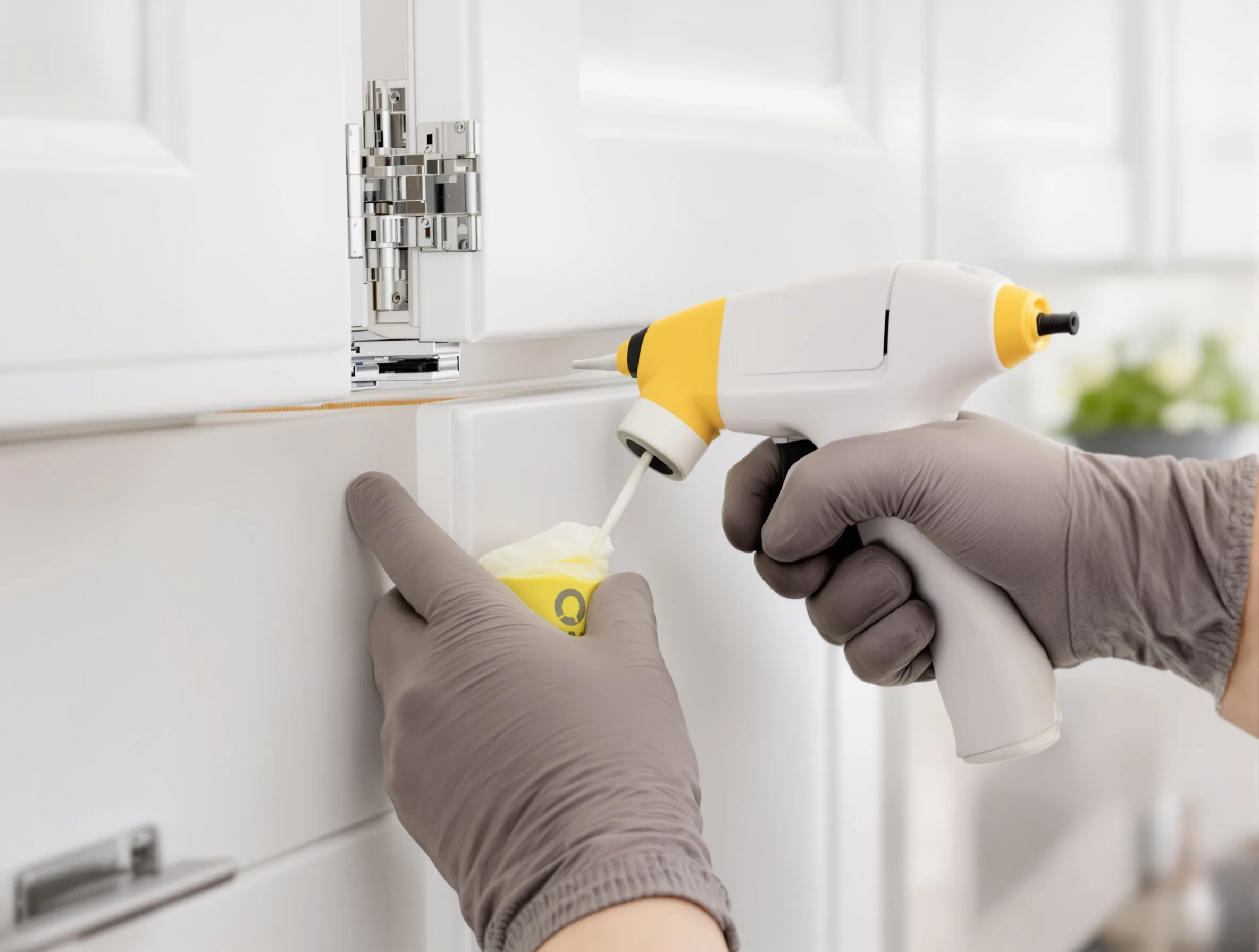 Crack & Crevice Treatment service — licensed Texas pest control professionals at work