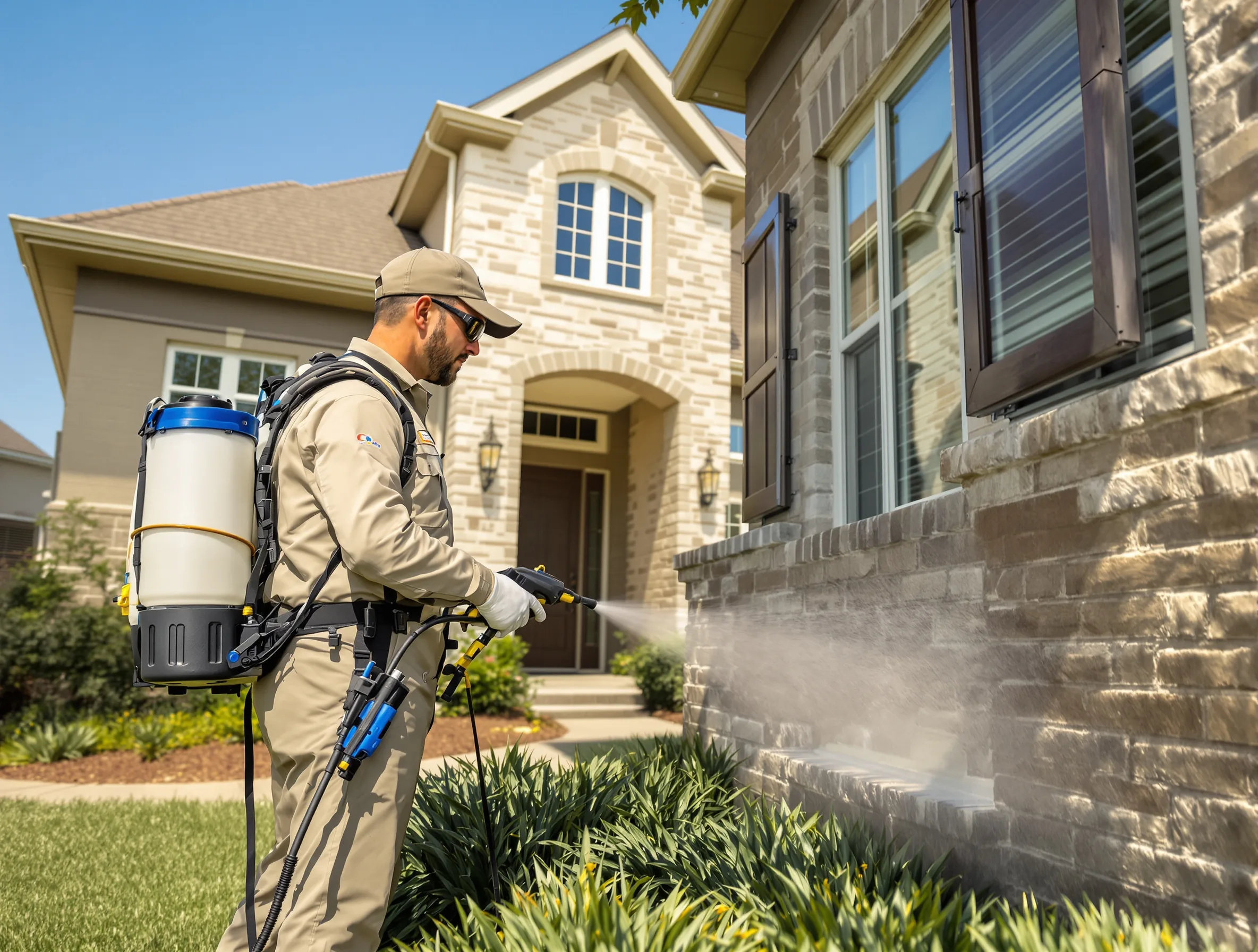 Pest Control service — licensed Texas pest control professionals at work
