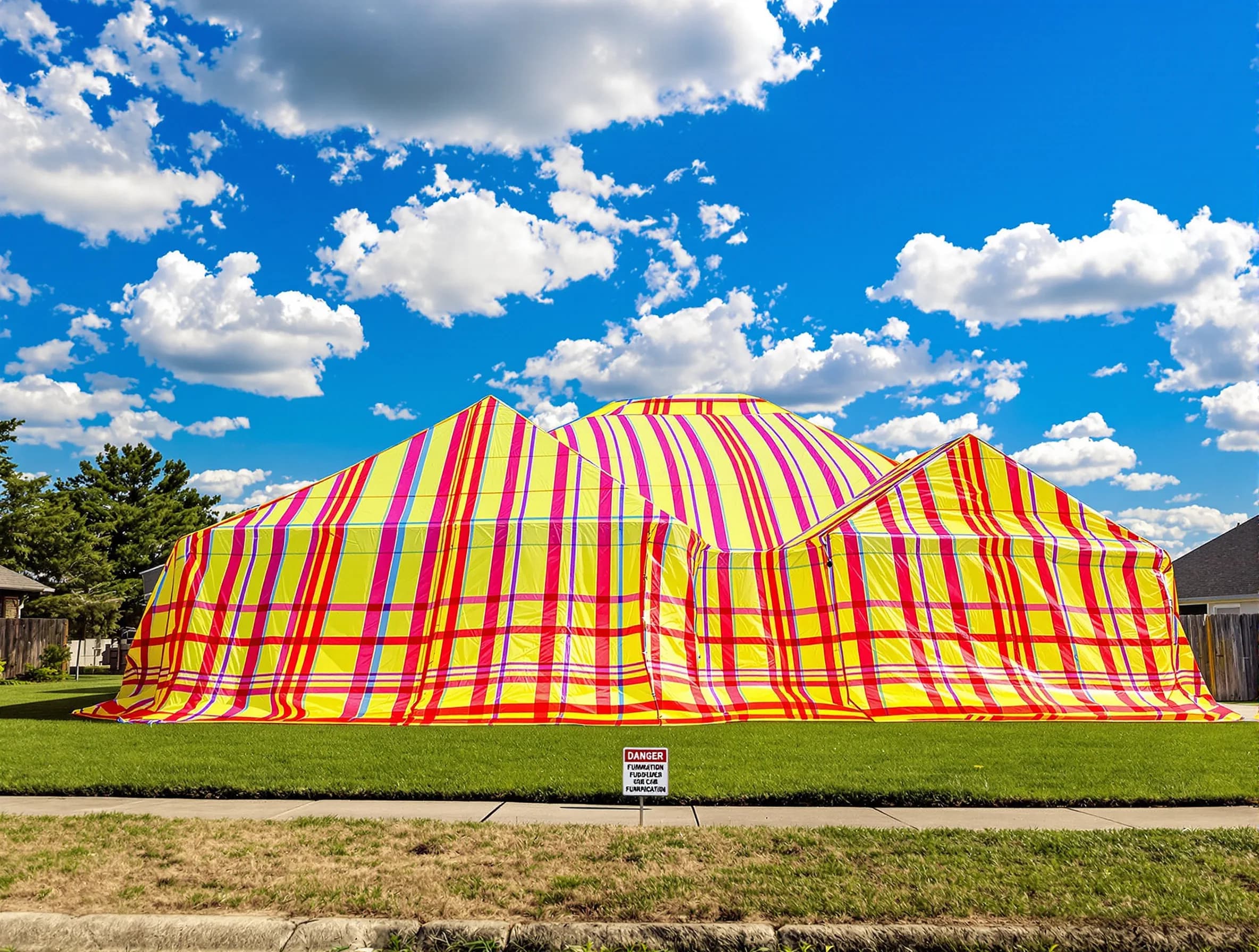 Structural Fumigation service — licensed Texas pest control professionals at work