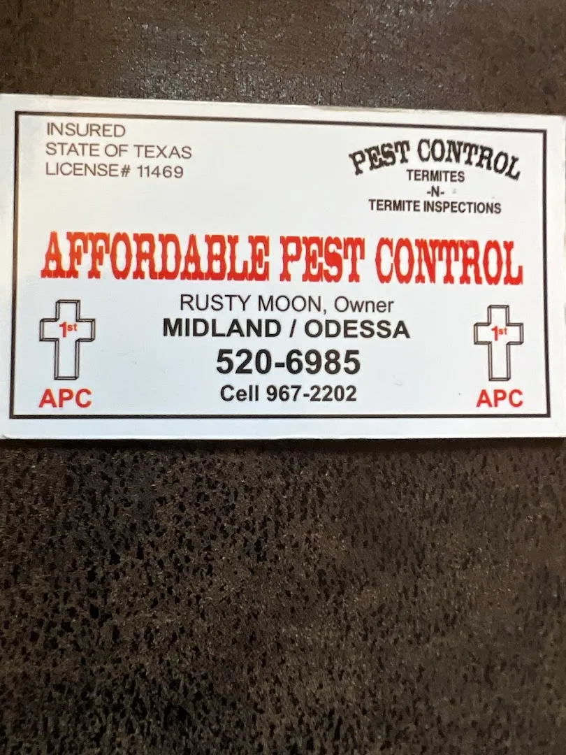 Affordable Pest Control in Midland, TX — business photo 5