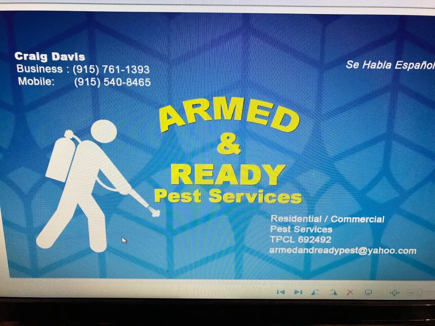 Armed And Ready Pest Control Pest Services in El Paso, TX — business photo 3