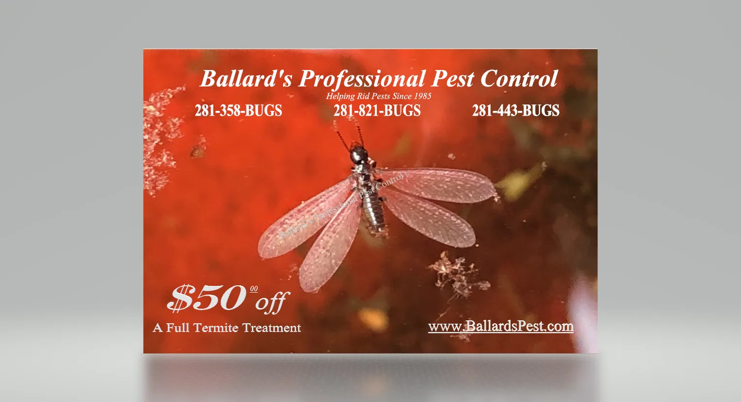 Ballard's Professional Pest Control in Conroe, TX — business photo 2