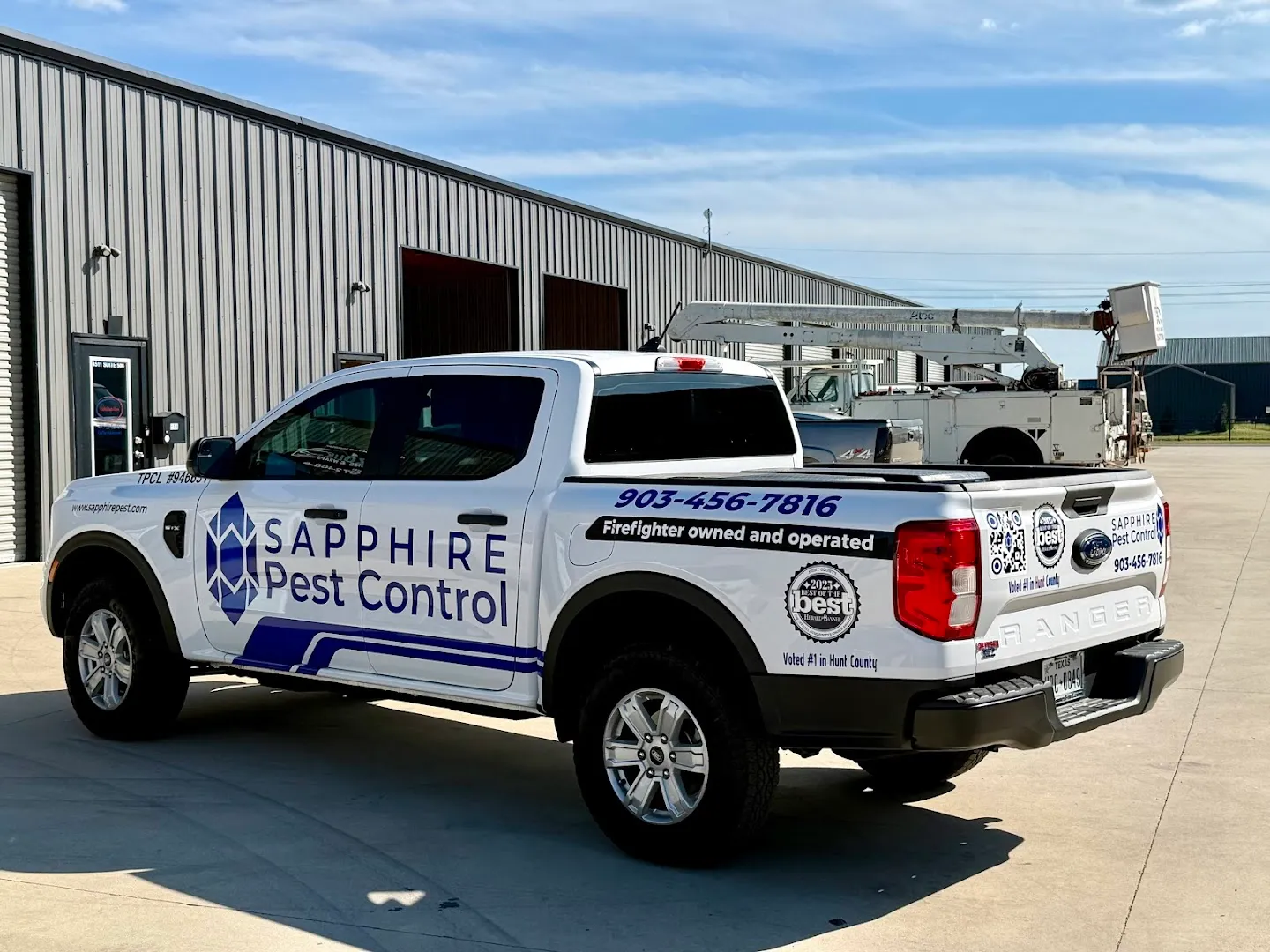 Sapphire Pest Control in Cooper, TX — business photo 3