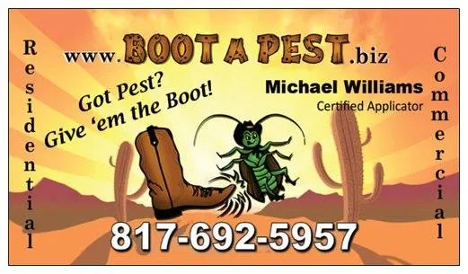 Boot A Pest Pest Control in Fort Worth, TX — business photo 3