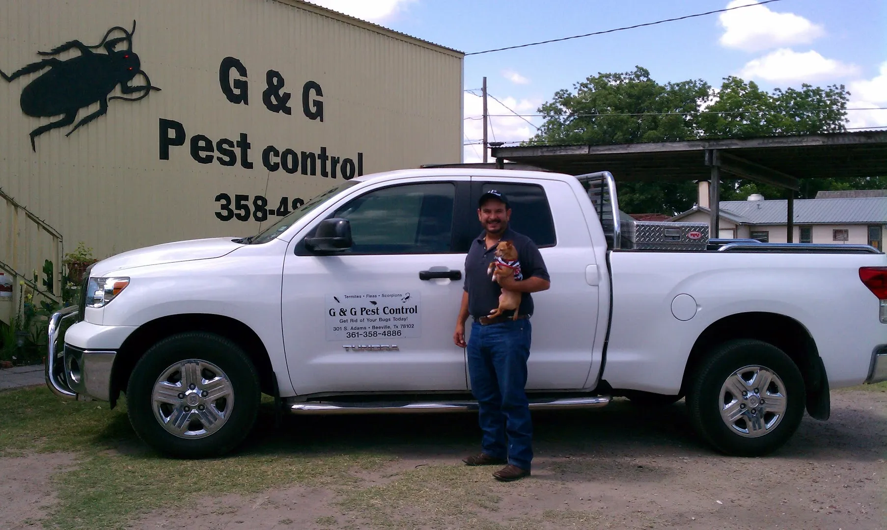 G & G Pest Control — pest control in Beeville, BEE County, TX