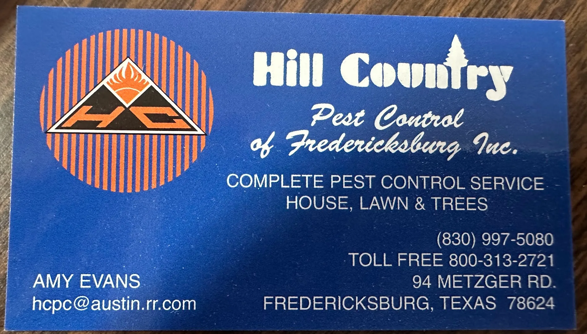 Hill Country Pest Control Of Fredericksburg Inc in Fredericksburg, TX — business photo 5