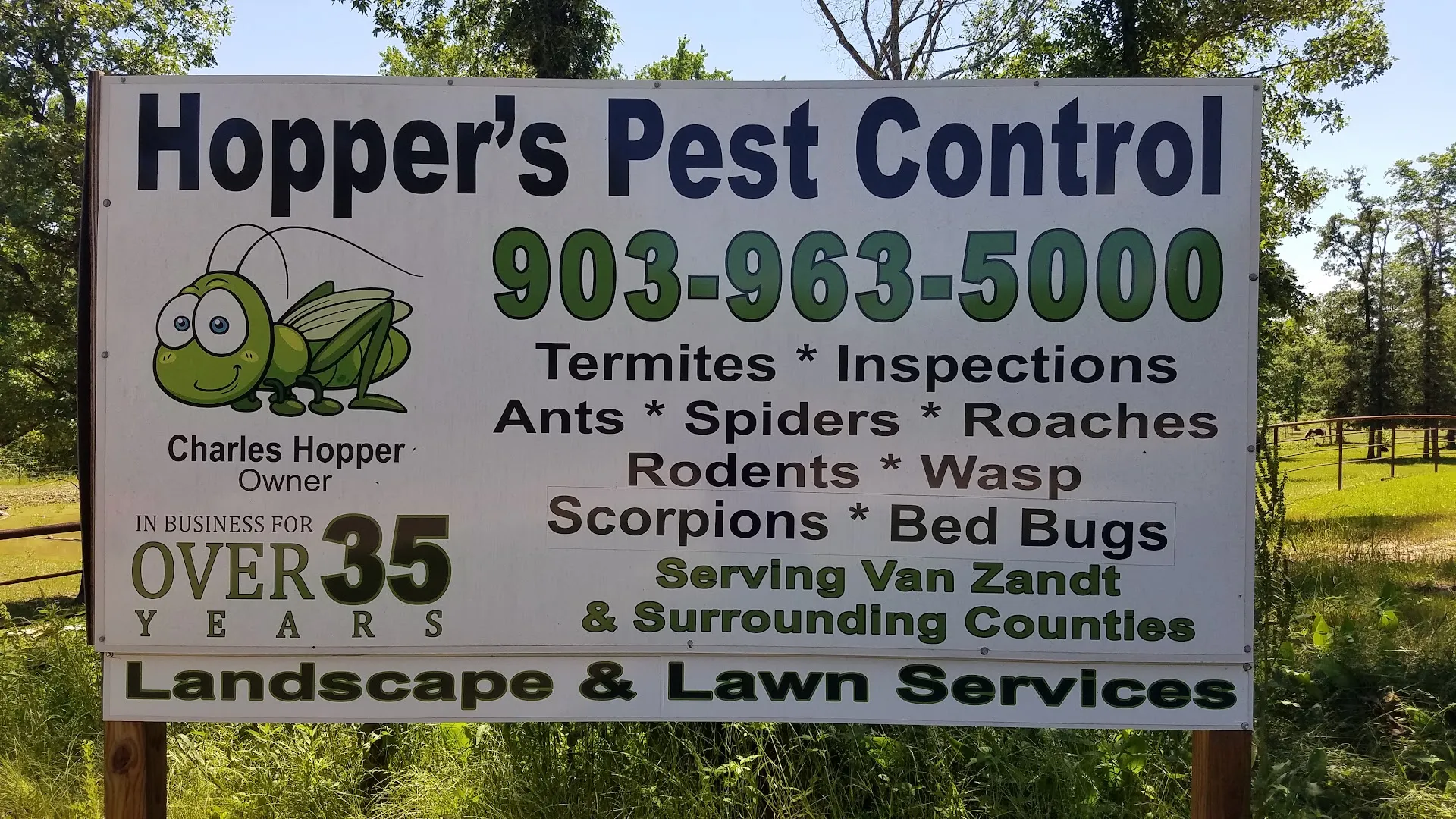 Hopper's Pest Control in Canton, TX — business photo 3