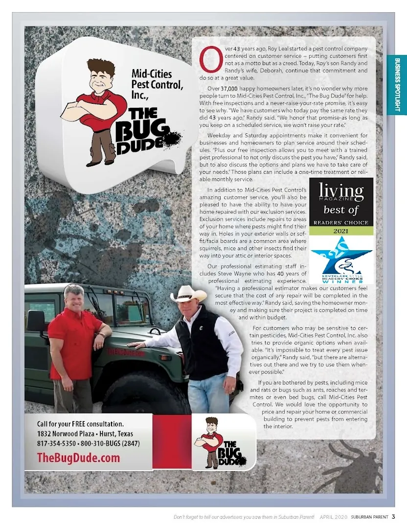 Mid-Cities Pest Control, Inc. in Fort Worth, TX — business photo 4