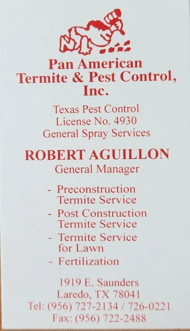Pan American Pest Control in Laredo, TX — business photo 3