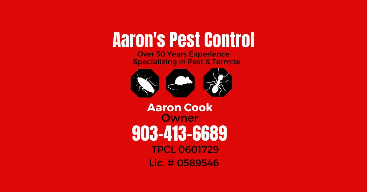 Aaron’s Pest Control in Greenville, TX — business photo 6