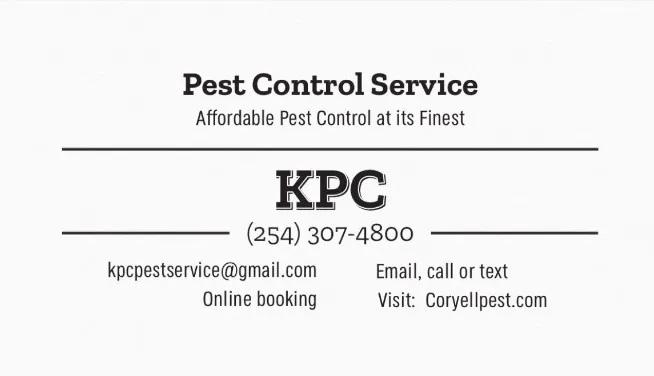 KPC Pest Control in Gatesville, TX — business photo 2