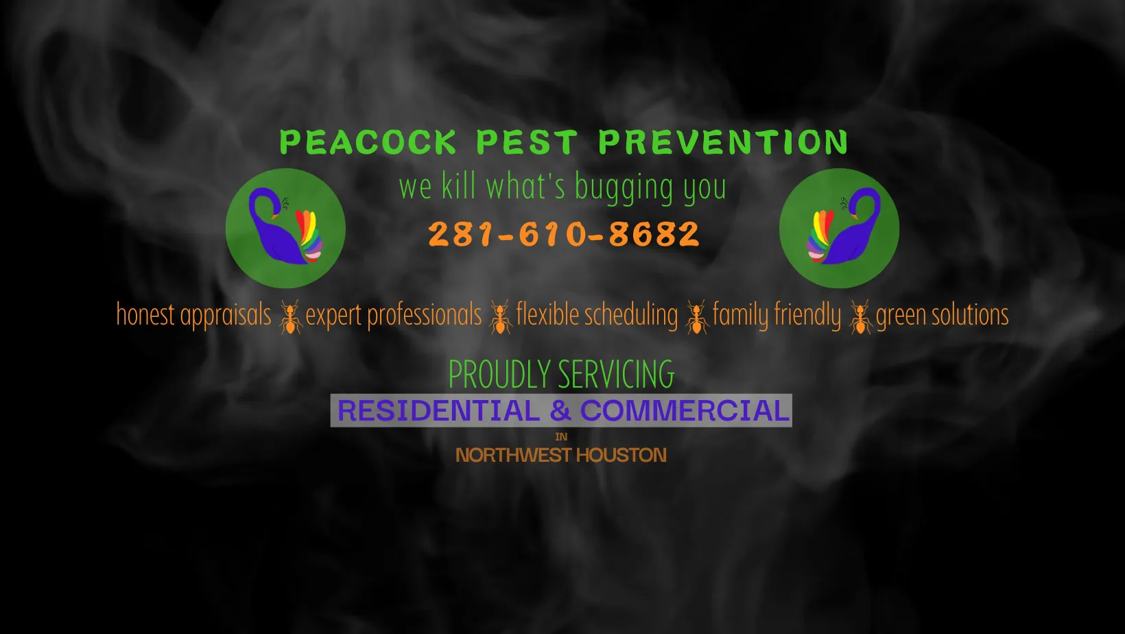 Peacock Pest Prevention — pest control in Houston, HARRIS County, TX