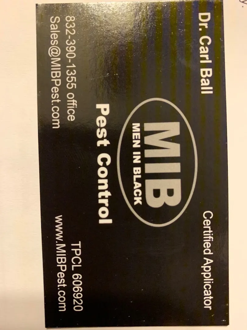 Men in Black Pest Control in Houston, TX — business photo 6