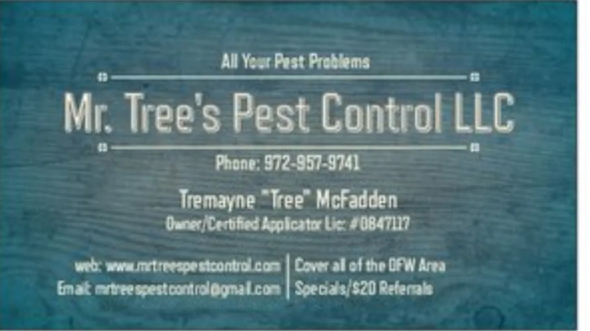 Mr Tree's Pest Control LLC — pest control in Dallas, DALLAS County, TX
