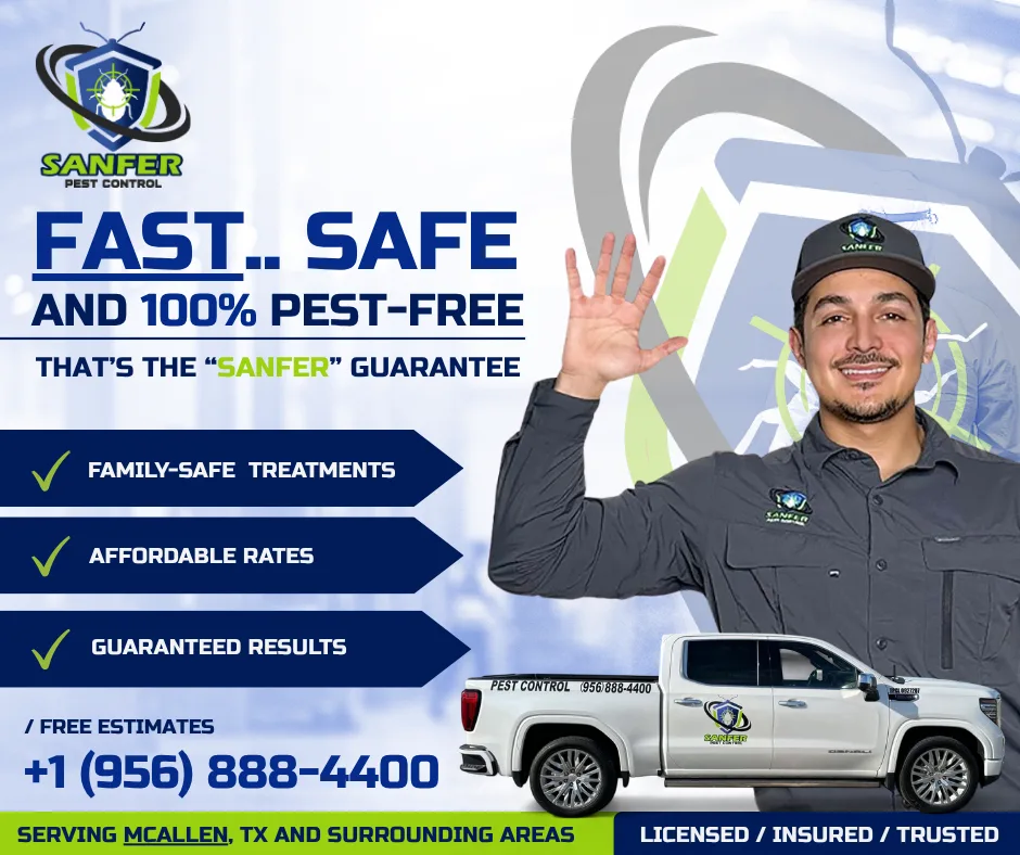 Sanfer Pest Control in McAllen, TX — business photo 6